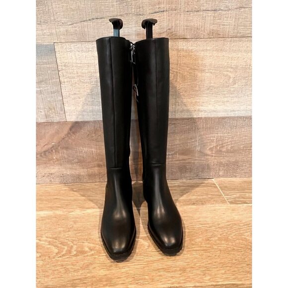 NEW Blondo Starling Waterproof Knee High Boot in Black Leather SIZE 7 - Picture 3 of 8